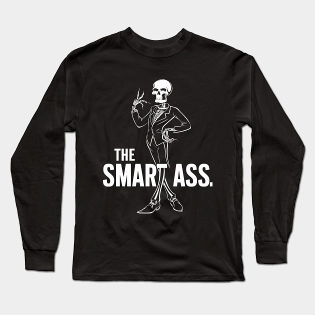 Funny Tarot Card : The Smart Ass Long Sleeve T-Shirt by Custom Prints HD